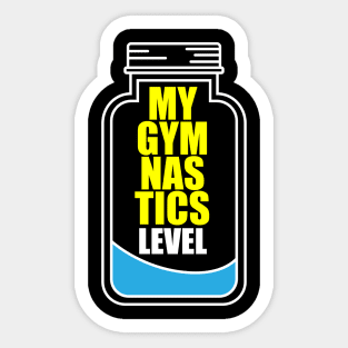 My Gymnastics Level Sticker